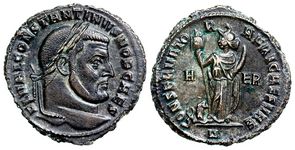 Constantine I CONSERVATOR AFRICAE SVAE
                        Carthage 55