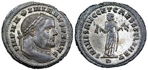 Maximianus SALVIS AVGG ET CAESS FEL KART
                      Carthage 29b/31b
