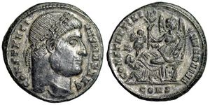 Constantine I CONSTANTINIANA DAFNE
                    Constantinople 30