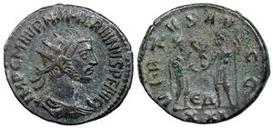 Numerian
                    VIRTVS AVGG Antioch 466