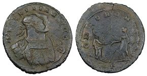 Aurelian
                    CONCORD MILIT Balkan mint double struck
