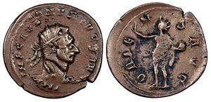 Aurelian
                    ORIENS AVG Siscia 230 double strike