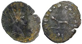 Gallienus
                    LIBERO P CONS AVG Rome 229 1833 Mildenhall Hoard