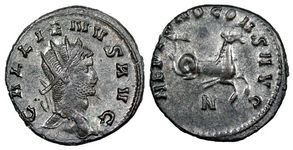 Gallienus
                    NEPTVNO CONS AVG hippocamp Rome 245