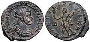 Maximianus HERCVLI PACIFERO Lugdunum 371