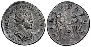 Maximianus
                            VIRTVS AVGG Lugdunum Lyon 432
