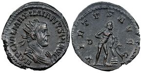Maximianus VIRTVS
                        AVGG Lugdunum Lyon 437