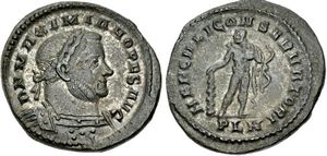 Maximianus
                      HERCVLI CONSERVATORI from London