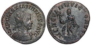 Maximianus HERCVLI INVICTO AVGG Lugdunum 369