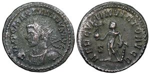 Maximianus HERCVLI INVICTO AVGG Lugdunum
                        369