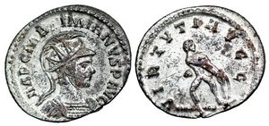 Maximianus VIRTVTI AVGG Lugdunum 458