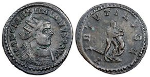 Maximianus VIRTVTI AVGG Lugdunum 458