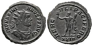 Maximianus HERCVLI PACIFERO Rome 502