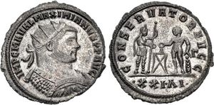 Maximianus CONSERVATOR AVGG Siscia 580