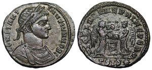 Constantine II VICT�LAETAE PRINC PERP Siscia
                    Bikic-Do
