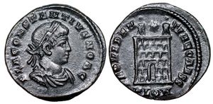 Constantius II PROVIDENTIAE London 297 Appleford
