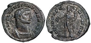Constantius I GENIO POPVLI ROMAN London 14a/20
                    FALMOUTH HOARD