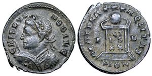 Crispus BEAT TRANQVLITAS London 250�Appleford
                      Hoard