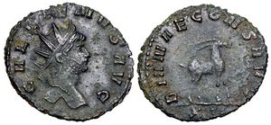 Gallienus DIANAE
                    CONS Rome 181 Mildenhall Hoard 1833