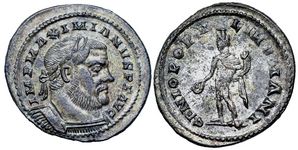 Maximianus GENIO London 23 Rauceby Hoard