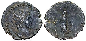 Victorinus PIETAS
                    AVG trier 57 Mildenhall Hoard 1833