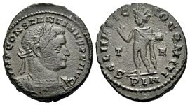 Constantine I SOLI INVICTO COMITI London 121a
                      Bourton-on-the-Water Hoard