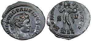 Constantine I SOLI INVICTO COMITI London 27