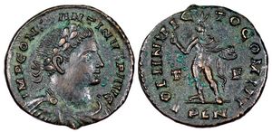 Constantine I
                        SOLI INVICTO COMITI London LMCC_6.02.015