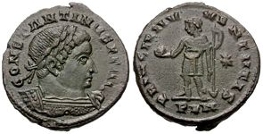 Constantine I PRINCIPI IVVENTVTIS London 222