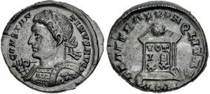 Constantine I BEATA
                      TRANQVLITAS from London 266