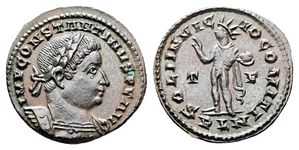 Constantine I SOLI INVICTO COMITI London
                        121a