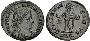 Constantine I
                      SOLI INVICTO London 280