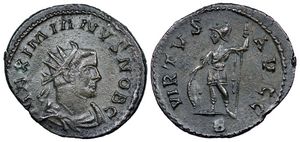 Galerius
                      VIRTVS AVGG from Lugdunum