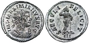Maximianus SAECVLI FELICIT Lugdunum 416