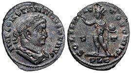 Constantine I SOLI INVICTO COMITI Lyon 310