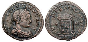 Constantine I BEATA TRANQVILLITAS Lyon