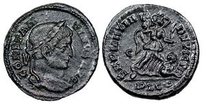 Constantine I SARMATIA DEVICTA Lyon 219