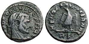 Divo
                        Claudius II MEMORIAE AETERNAE Rome 112