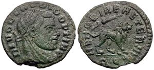 Divo
                        Claudius MEMORIAE AETERNAE Rome 122