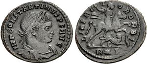 Constantine I LIBERATOR ORBIS Rome