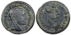 Constantius I REQVIES OPTIMOR MERIT Rome
                        105