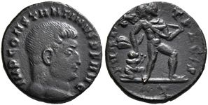 Constantine I FVNDAT
                      PACIS Rome 12