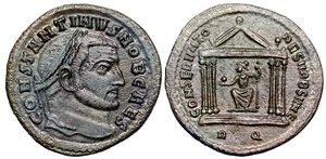 Constantine I
                      CONSERVATORES VRB SVAE Rome 164
