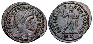 Constantine I SOLI
                      INVICTO COMITI Rome 332