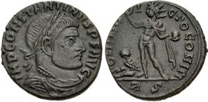 Constantine I SOLI INVICTO COMITI Rome 55