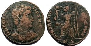 Decentius RENOBATIO VRBIS ROME from Rome