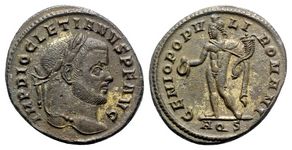 Diocletian GENIO POPVLI ROMANI Aquileia
                        23a