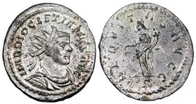 Diocletian AEQVITAS AVGG Lugdunum 12