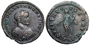 Diocletian QVIES AVGVSTORVM Lyons 216