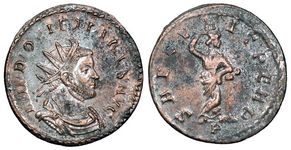 Diocletian SAECVRIT PERP from Lugdunum
